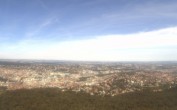 Archiv Foto Webcam Fernsehturm Stuttgart - Blick auf die Stadtmitte 11:00