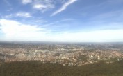 Archiv Foto Webcam Fernsehturm Stuttgart - Blick auf die Stadtmitte 13:00