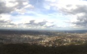Archiv Foto Webcam Fernsehturm Stuttgart - Blick auf die Stadtmitte 13:00