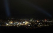 Archiv Foto Webcam Fernsehturm Stuttgart - Blick auf die Stadtmitte 21:00