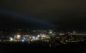 Archiv Foto Webcam Fernsehturm Stuttgart - Blick auf die Stadtmitte 23:00