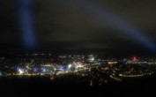 Archiv Foto Webcam Fernsehturm Stuttgart - Blick auf die Stadtmitte 01:00