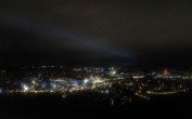 Archiv Foto Webcam Fernsehturm Stuttgart - Blick auf die Stadtmitte 03:00