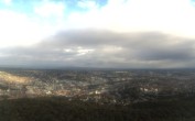 Archiv Foto Webcam Fernsehturm Stuttgart - Blick auf die Stadtmitte 07:00