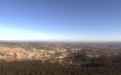 Archiv Foto Webcam Fernsehturm Stuttgart - Blick auf die Stadtmitte 08:00