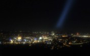Archiv Foto Webcam Fernsehturm Stuttgart - Blick auf die Stadtmitte 23:00