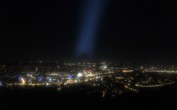 Archiv Foto Webcam Fernsehturm Stuttgart - Blick auf die Stadtmitte 01:00