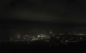 Archiv Foto Webcam Fernsehturm Stuttgart - Blick auf die Stadtmitte 23:00