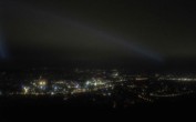 Archiv Foto Webcam Fernsehturm Stuttgart - Blick auf die Stadtmitte 23:00