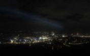 Archiv Foto Webcam Fernsehturm Stuttgart - Blick auf die Stadtmitte 01:00