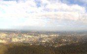 Archiv Foto Webcam Fernsehturm Stuttgart - Blick auf die Stadtmitte 09:00