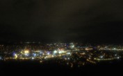 Archiv Foto Webcam Fernsehturm Stuttgart - Blick auf die Stadtmitte 23:00