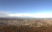 Archiv Foto Webcam Fernsehturm Stuttgart - Blick auf die Stadtmitte 13:00