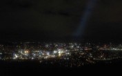 Archiv Foto Webcam Fernsehturm Stuttgart - Blick auf die Stadtmitte 19:00
