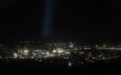 Archiv Foto Webcam Fernsehturm Stuttgart - Blick auf die Stadtmitte 21:00