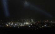 Archiv Foto Webcam Fernsehturm Stuttgart - Blick auf die Stadtmitte 23:00