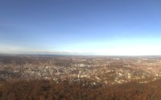 Archiv Foto Webcam Fernsehturm Stuttgart - Blick auf die Stadtmitte 13:00