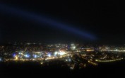 Archiv Foto Webcam Fernsehturm Stuttgart - Blick auf die Stadtmitte 03:00