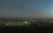 Archiv Foto Webcam Fernsehturm Stuttgart - Blick auf die Stadtmitte 01:00