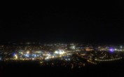 Archiv Foto Webcam Fernsehturm Stuttgart - Blick auf die Stadtmitte 23:00