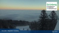 Archiv Foto Webcam Gmunden: Grünberger Seilbahn 08:00