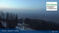 Archiv Foto Webcam Gmunden: Grünberger Seilbahn 00:00