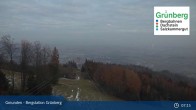 Archiv Foto Webcam Gmunden: Grünberger Seilbahn 06:00