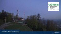Archiv Foto Webcam Gmunden: Grünberger Seilbahn 04:00