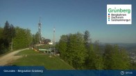 Archiv Foto Webcam Gmunden: Grünberger Seilbahn 06:00