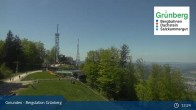 Archiv Foto Webcam Gmunden: Grünberger Seilbahn 12:00