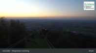 Archiv Foto Webcam Gmunden: Grünberger Seilbahn 20:00