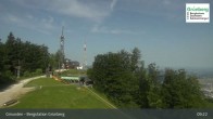Archiv Foto Webcam Gmunden: Grünberger Seilbahn 08:00