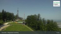 Archiv Foto Webcam Gmunden: Grünberger Seilbahn 10:00