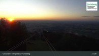 Archiv Foto Webcam Gmunden: Grünberger Seilbahn 00:00