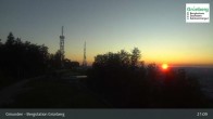 Archiv Foto Webcam Gmunden: Grünberger Seilbahn 02:00