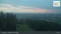 Archiv Foto Webcam Gmunden: Grünberger Seilbahn 02:00