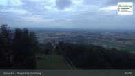 Archiv Foto Webcam Gmunden: Grünberger Seilbahn 04:00