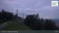 Archiv Foto Webcam Gmunden: Grünberger Seilbahn 02:00