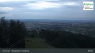 Archiv Foto Webcam Gmunden: Grünberger Seilbahn 02:00