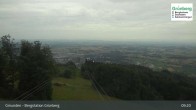 Archiv Foto Webcam Gmunden: Grünberger Seilbahn 08:00