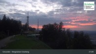Archiv Foto Webcam Gmunden: Grünberger Seilbahn 02:00
