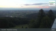 Archiv Foto Webcam Gmunden: Grünberger Seilbahn 02:00