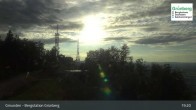 Archiv Foto Webcam Gmunden: Grünberger Seilbahn 18:00