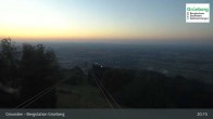 Archiv Foto Webcam Gmunden: Grünberger Seilbahn 02:00
