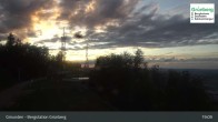 Archiv Foto Webcam Gmunden: Grünberger Seilbahn 18:00