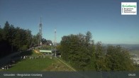 Archiv Foto Webcam Gmunden: Grünberger Seilbahn 08:00