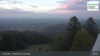 Archiv Foto Webcam Gmunden: Grünberger Seilbahn 02:00