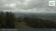 Archiv Foto Webcam Gmunden: Grünberger Seilbahn 10:00