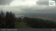 Archiv Foto Webcam Gmunden: Grünberger Seilbahn 14:00