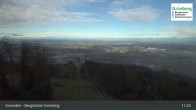 Archiv Foto Webcam Gmunden: Grünberger Seilbahn 10:00